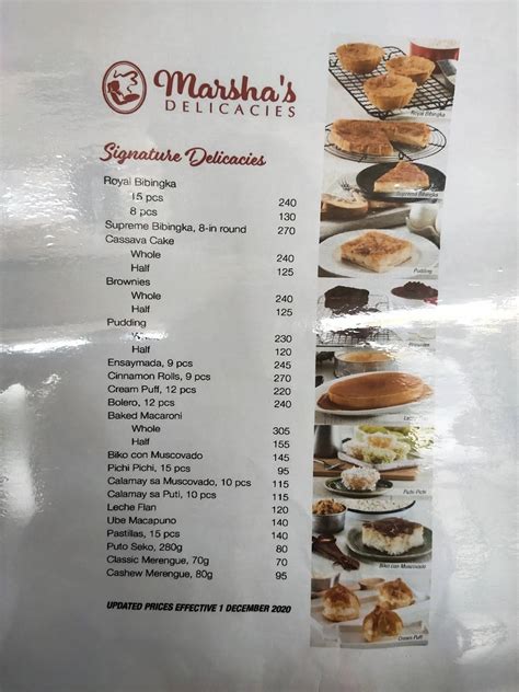Marsha's Delicacies .